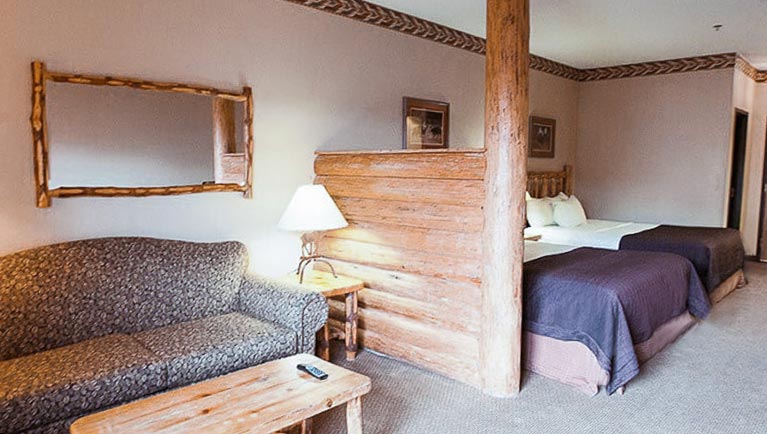 The Family Fireplace Suite (Accessible Bathtub)